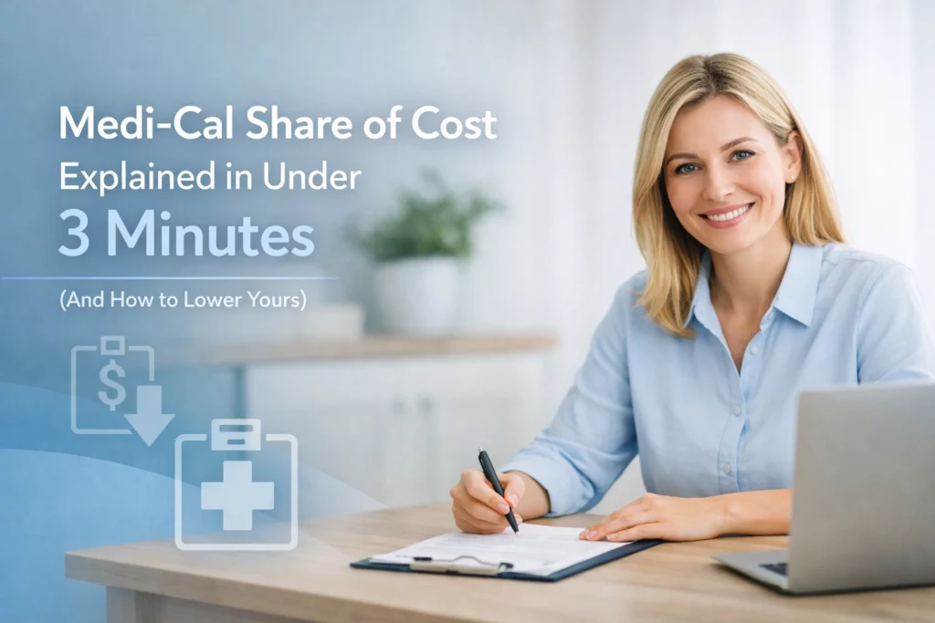Medi-Cal Share of Cost Explained in Under 2 Minutes (And How to Lower Yours)