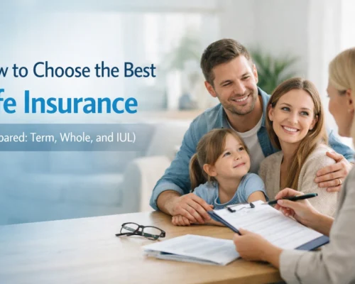 How to Choose the Best Life Insurance (Compared: Term, Whole, and IUL)