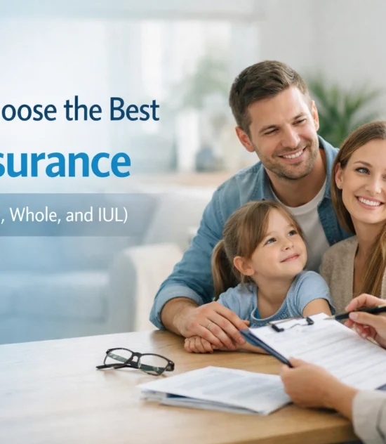 How to Choose the Best Life Insurance (Compared: Term, Whole, and IUL)