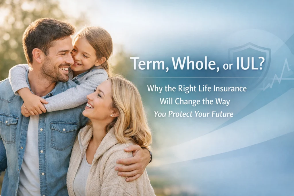 Term, Whole, or IUL? Why the Right Life Insurance Will Change the Way You Protect Your Future
