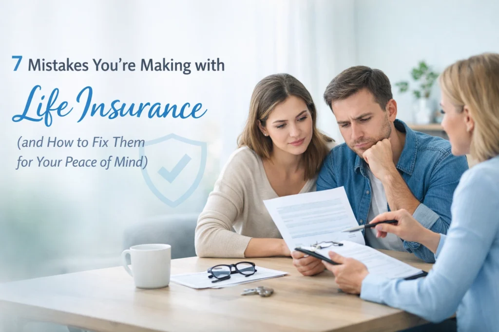 7 Mistakes You’re Making with Life Insurance (and How to Fix Them for Your Peace of Mind)