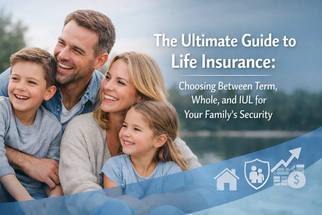 The Ultimate Guide to Life Insurance: Choosing Between Term, Whole, and IUL for Your Family’s Security
