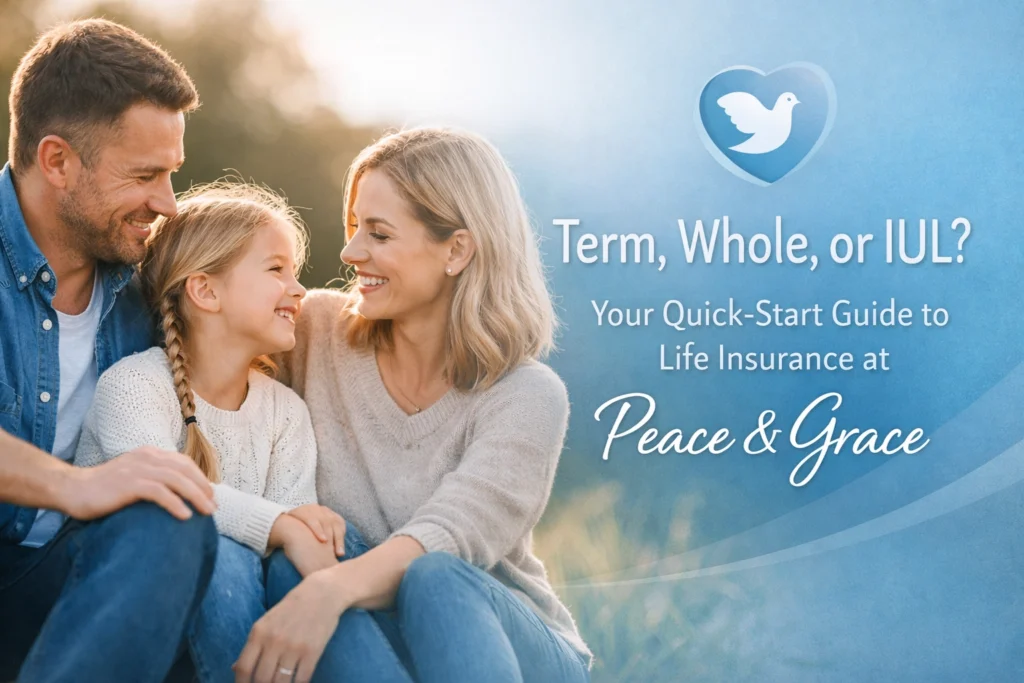 Term, Whole, or IUL? Your Quick-Start Guide to Life Insurance at Peace & Grace