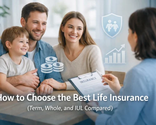 How to Choose the Best Life Insurance (Term, Whole, and IUL Compared)