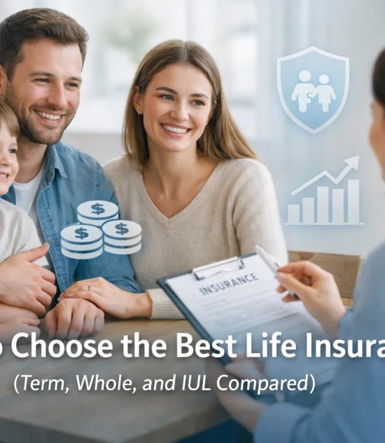 How to Choose the Best Life Insurance (Term, Whole, and IUL Compared)