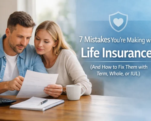 7 Mistakes You’re Making with Life Insurance (And How to Fix Them with Term, Whole, or IUL)