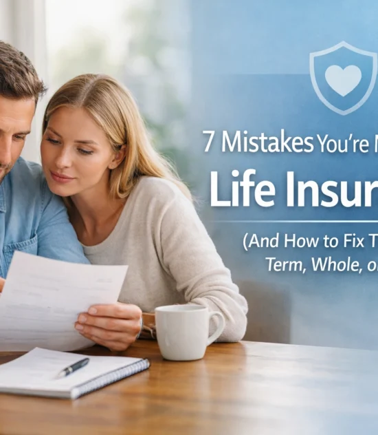 7 Mistakes You’re Making with Life Insurance (And How to Fix Them with Term, Whole, or IUL)