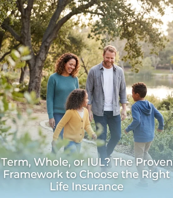 Term, Whole, or IUL? The Proven Framework to Choose the Right Life Insurance