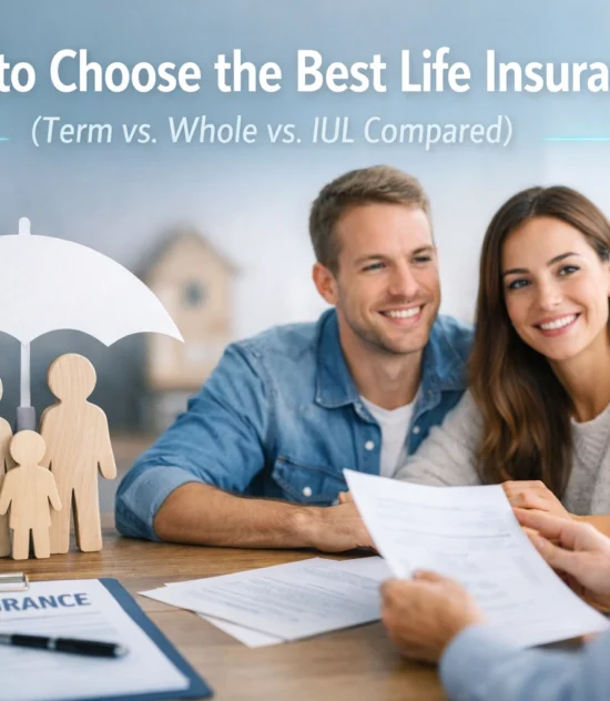 How to Choose the Best Life Insurance (Term vs. Whole vs. IUL Compared)