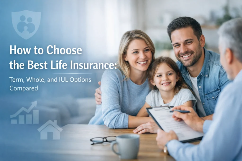 How to Choose the Best Life Insurance: Term, Whole, and IUL Options Compared