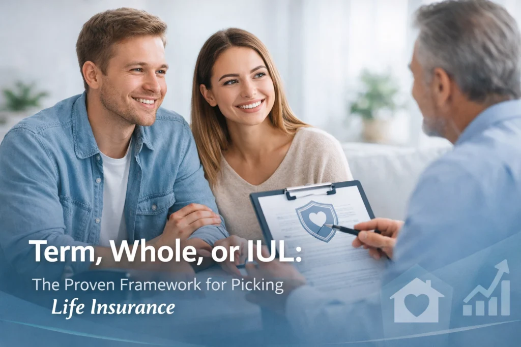 Term, Whole, or IUL: The Proven Framework for Picking Life Insurance