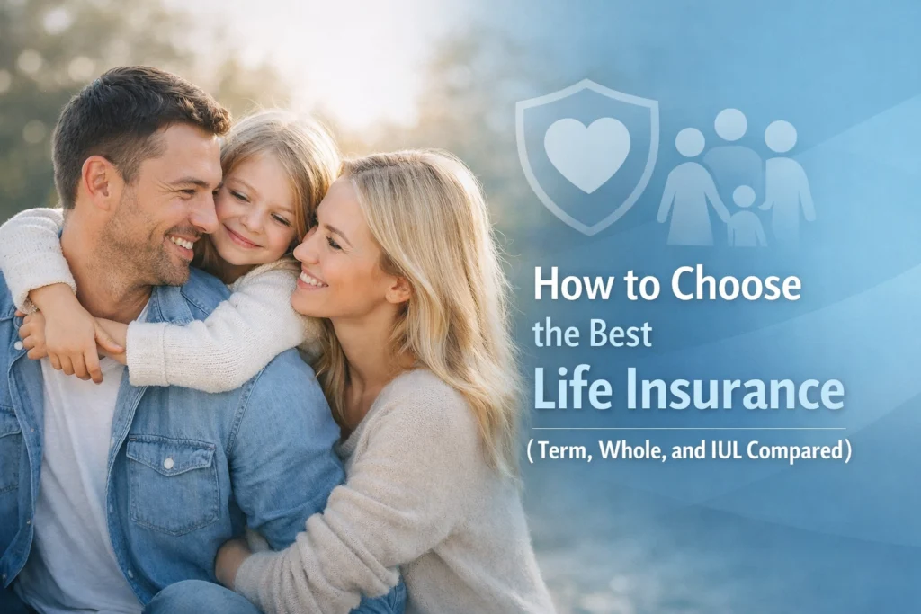 How to Choose the Best Life Insurance (Term, Whole, and IUL Compared)