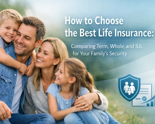 How to Choose the Best Life Insurance: Comparing Term, Whole, and IUL for Your Family’s Security