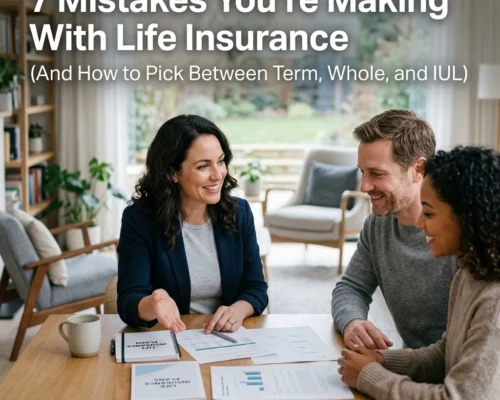 7 Mistakes You’re Making With Life Insurance (And How to Pick Between Term, Whole, and IUL)