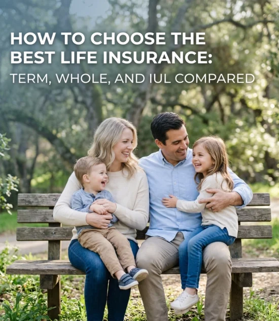 How to Choose the Best Life Insurance: Term, Whole, and IUL Compared
