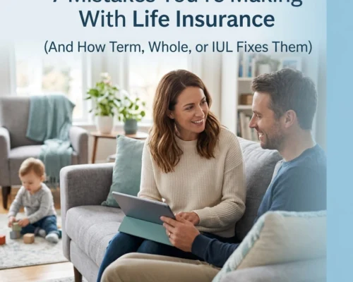 7 Mistakes You’re Making With Life Insurance (And How Term, Whole, or IUL Fixes Them)
