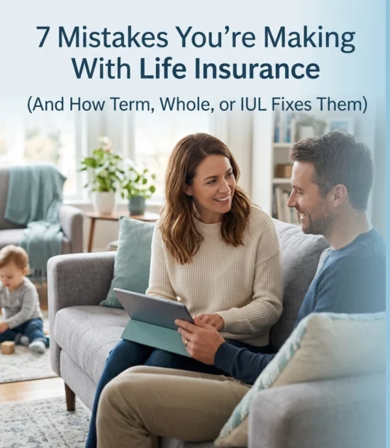7 Mistakes You’re Making With Life Insurance (And How Term, Whole, or IUL Fixes Them)