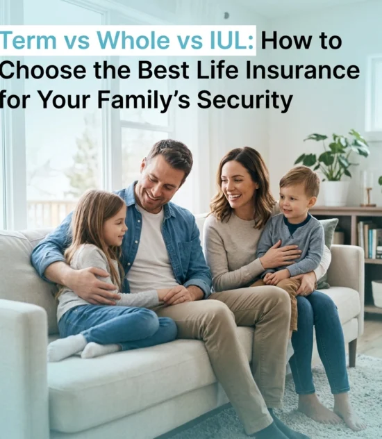 Term vs Whole vs IUL: How to Choose the Best Life Insurance for Your Family’s Security