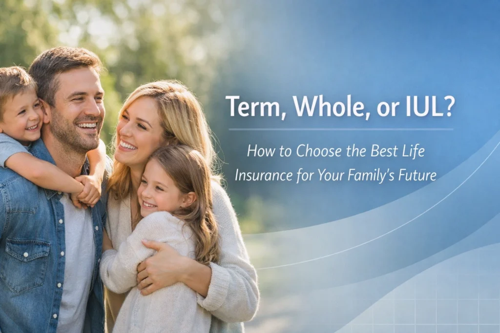 Term, Whole, or IUL? How to Choose the Best Life Insurance for Your Family’s Future