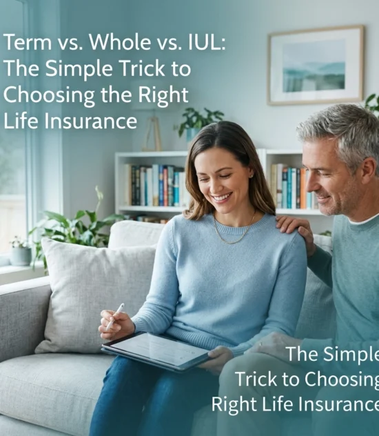 Term vs. Whole vs. IUL: The Simple Trick to Choosing the Right Life Insurance
