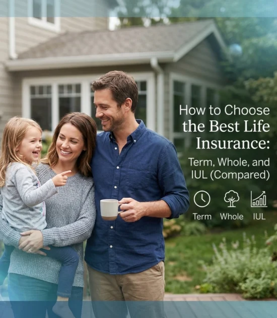 How to Choose the Best Life Insurance: Term, Whole, and IUL (Compared)