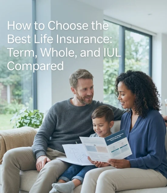 How to Choose the Best Life Insurance: Term, Whole, and IUL Compared