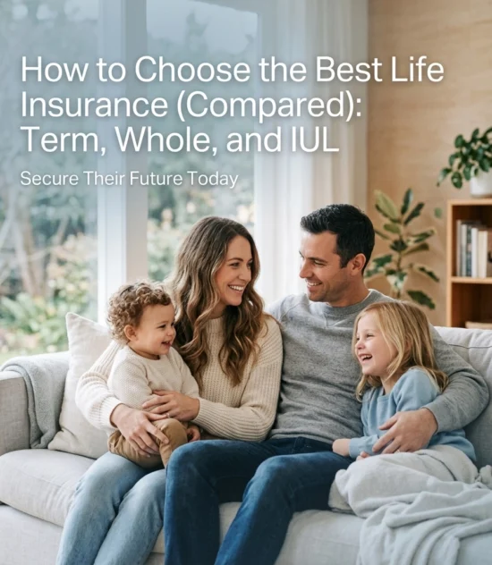 How to Choose the Best Life Insurance (Compared): Term, Whole, and IUL